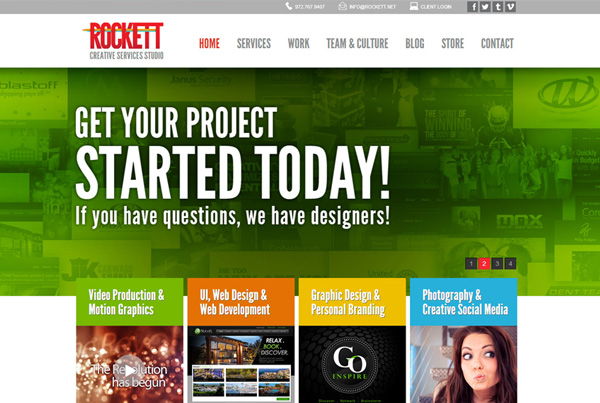 Rockett Creative Services Studio
